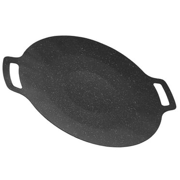 Outdoor Barbecue Grill Pan Stainless Steel Frying Pan for Camping and Open Use