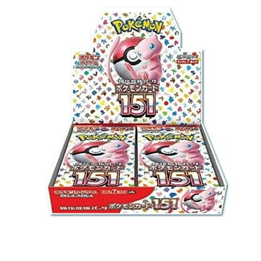 Pokemon Card Game Scarlet & Violet Enhanced Expansion Pack Pokemon Card 151" Box (Japanese)