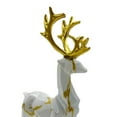 thumbnail image 6 of Baoblaze 2 Pieces Deer Figurines Desktop Ornament Resin Elk Statue Miniature Figurine for Gold, 6 of 8