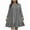 ZA-Gray-wedding guest dresses for women, variant on Wiyuqeen Plus Size Dresses for Women Long Sleeve Crew Neck Solid Ruffle Hem Knee Length Dress Casual Wedding Guest Party Dresses