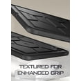 thumbnail image 2 of Poetic TurtleSkin Case Designed for iPad Air 11 Inch M2 2024 Only, Heavy Duty Shockproof Rugged Kids Friendly Drop Protection Silicone Cover Case, Black, 2 of 5