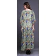 thumbnail image 4 of Bimba Floral Beach Kaftan Bikini Cover up Womenâ€™s Maxi Dress Long Caftan-4X-5X, 4 of 5