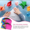 thumbnail image 4 of 150Pcs DIY Origami Paper Square Origami Folding Paper Hand Crafts Origami Paper, 4 of 5