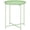 Green, variant on Outsunny 18" Outdoor Side Table with Removable Tray and Folding Legs, Black