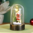 thumbnail image 5 of JLFNYA Christmas Decorations Clearance！Lighted Christmas Decor Battery Include Clear LED Lights Hanging Lantern Christmas Tree Pendant Novel Props Light for Xmas Party Home Decor, 5 of 6