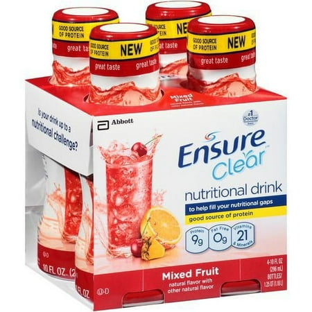 Ensure Mixed Fruit Nutritional Drink, 4 CT (Pack of 3)