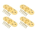 thumbnail image 3 of Bisagras abatibles plegables de 180 grados 4 juegos de bisagras de mesa para máquina de coser, 3 of 12