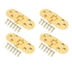 thumbnail image 3 of Bisagras abatibles plegables de 180 grados 4 juegos de bisagras de mesa para máquina de coser, 3 of 12
