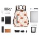 thumbnail image 4 of Fotbe Cute Sleepy Fox Mochila Ligera para Hombres y Mujeres - Duradera y Resistente al Agua, Ideal para Escuela, Trabajo, Viajes y Uso Diario, 4 of 7