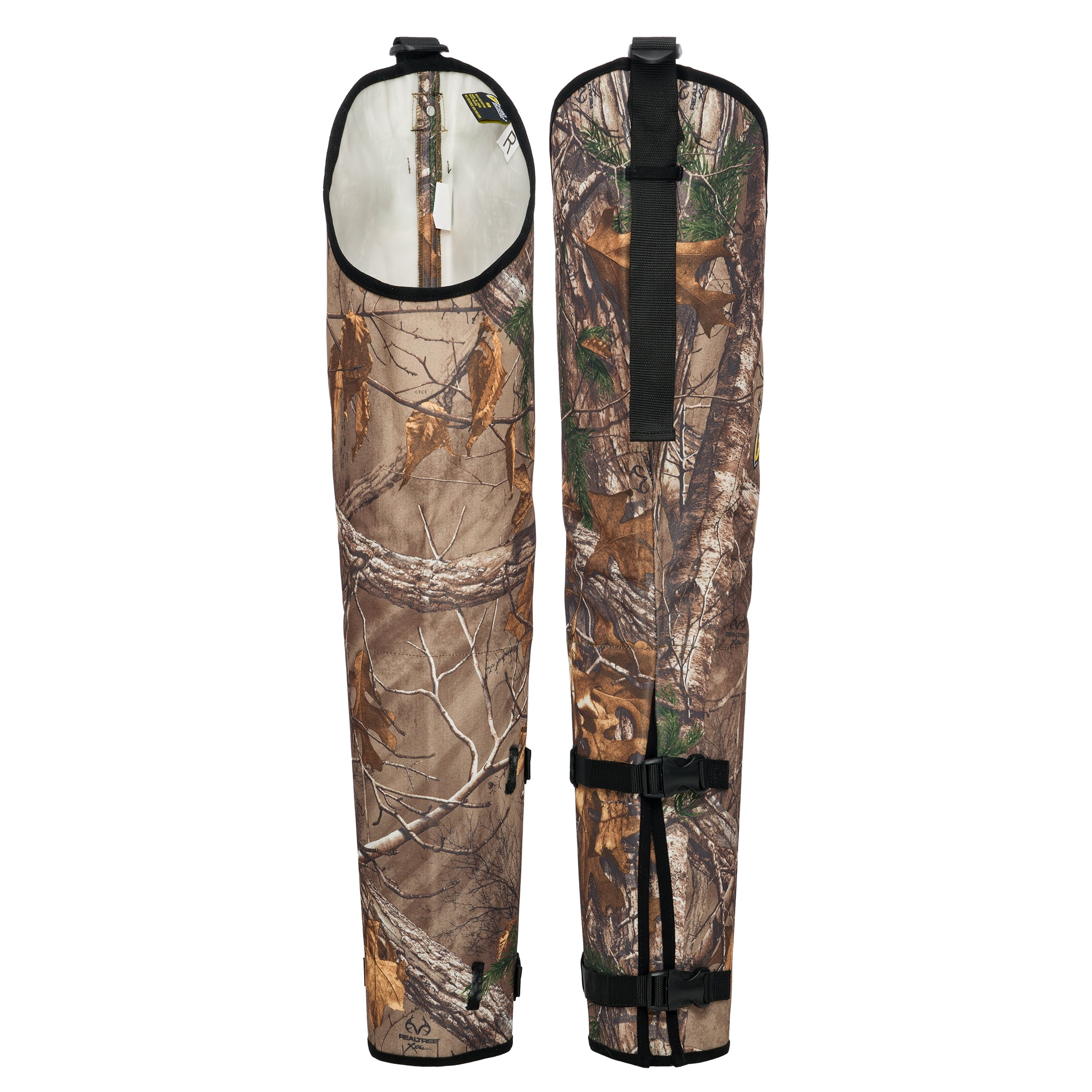 Milwaukee Leather SH1182 Women's Black With Red Textile Motorcycle Riding Chaps With Tribal Embroidery X-Small