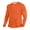 Orange, variant on Wyobmus Men's Long Sleeve Crew Shirt Slim Fit T-Shirt Thermal Base Layer Casual Long Sleeve Round Neck Tees Undershirts Orange