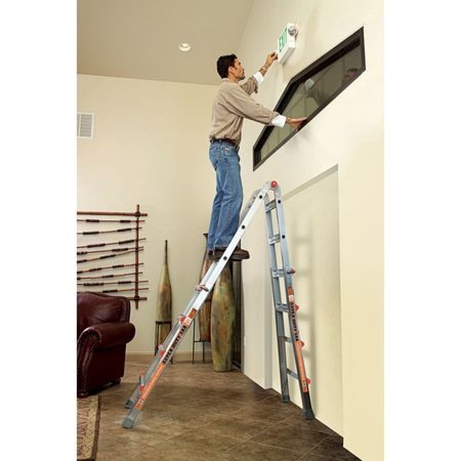 Gierre PEPPINA FE125 Steel Multifunction Telescopic Ladder - View #14