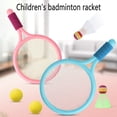 thumbnail image 6 of Racket Tennis for Children Outdoor Sports Badminton Racket Kindergarten Toy Set for 3-12years Old Badminton Sets for Backyards Baby Tennis Racket Parent Child Outdoor Game Toys Portable Badminton Set, 6 of 9