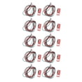 thumbnail image 4 of Loewten Micro Switch Roller,10Pcs Plastic Contact Micro Switch Roller With Wire Accessory For Electronic Equipment, Switch, 4 of 8