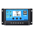 thumbnail image 1 of Controlador De Carga Solar  Bloosom 12v/24v 30a Pwm Negro con  Azul, 1 of 4