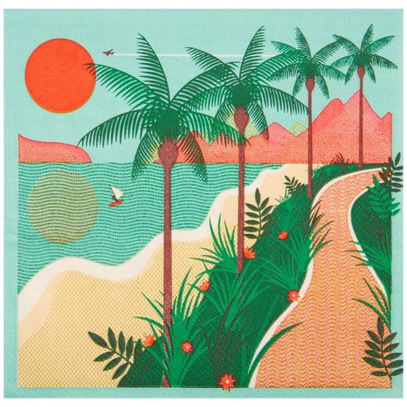 NIQUEA.D, Wonderful World Lunch Napkins