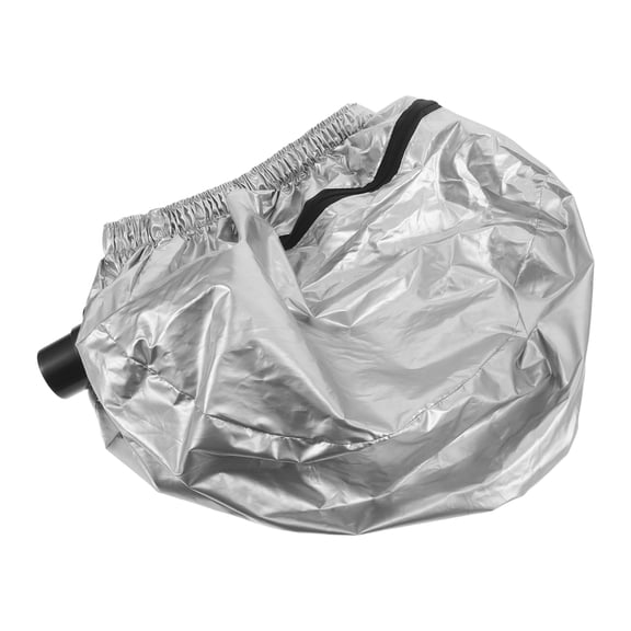 LOLIPPYY Plated Silver Hair Dryer Hood Attachment for Hair Coloring Processing, Stable Warmth, Durable Plastic Shell
