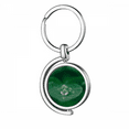 thumbnail image 1 of Porte-clés Rotatif Nature Image Porte-Clés en Métal, 1 of 2
