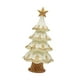 thumbnail image 5 of Adornos pequeños para el árbol de Navidad, estatua de árbol de Navidad, escultura de resina navideña Blanco, 5 of 9