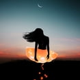 thumbnail image 3 of Patlollav Womens 3 Level Mesh Tulle Skirt Princess Skirt with Led Small Bulb, 3 of 6