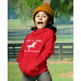 thumbnail image 2 of Tstars Girls' Horse Hoodie - Unique Gift for Horse-Loving Girls - Youth Hoodie - S, Red, 2 of 6