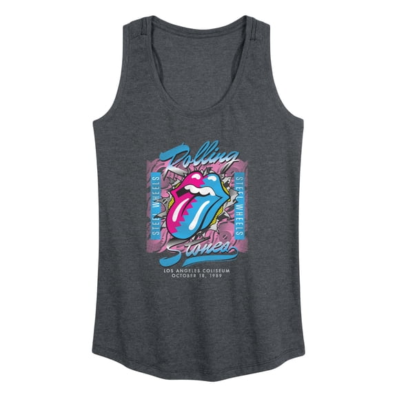 Rolling Stones - Steel Wheels Tour - Women's Racerback Graphic Tank