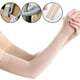 thumbnail image 4 of Mangas protectoras para brazos, 2 piezas, Ice Silk, refrigeración, deportes, correr, Beige, 4 of 8
