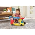 thumbnail image 3 of VTech 3-in-1 Race and Repair Hauler Vehicle Playset for Babies and Toddlers, 3 of 11