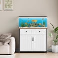 thumbnail image 6 of Aquarium Stand for 40-50 Gallon Fish Tank Heavy Duty Metal with Power Outlets & Storage Cabinet, Akaber Turtle Tank Reptile Terrarium Stand, 660LBS Capacity, 6 of 7