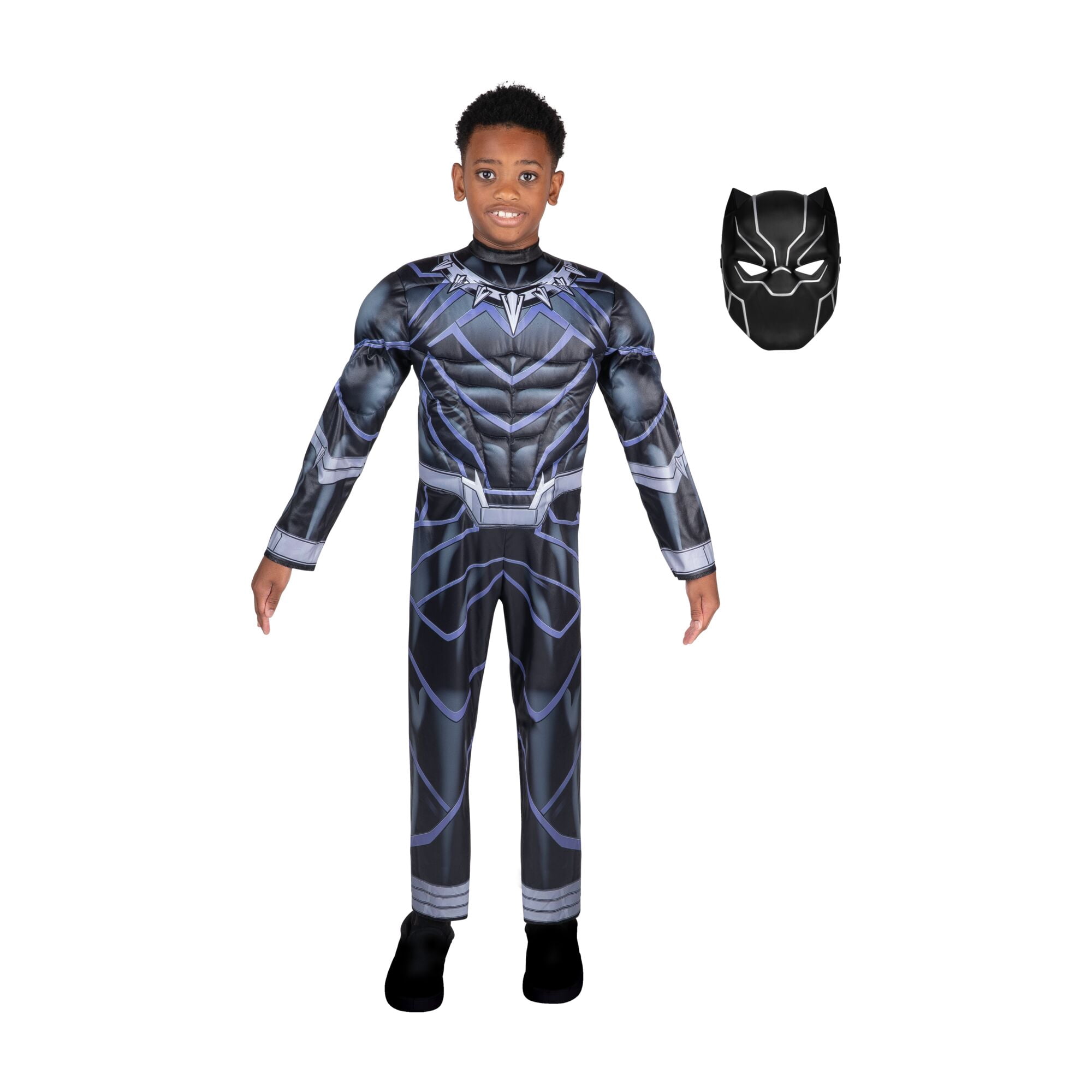 Marvel's Black Panther Halloween Costume for Children, Boy's Size M (8), by Jazwares