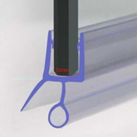 

2Pcs 50cm replacement seal shower shower door seal 6/8/10/12mm water deflector