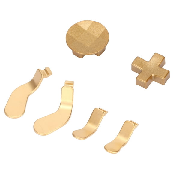4 paletas de gatillo y 2 almohadillas direccionales intercambiables, piezas de repuesto de acero inoxidable para Xbox One Elite Series 2