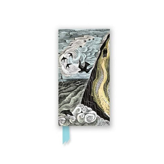 Flame Tree Slimline Journals Angela Harding: Cornish Path (Foiled Slimline Journal), (Hardcover)