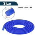 thumbnail image 5 of Unique Bargains Silicone Vacuum Tubing Hose 130PSI Max Pressure High Temperature Automotive Vacuum Line Blue 1 Pcs 5Ft 1/16" 2mm ID 3mm Thickness, 5 of 6