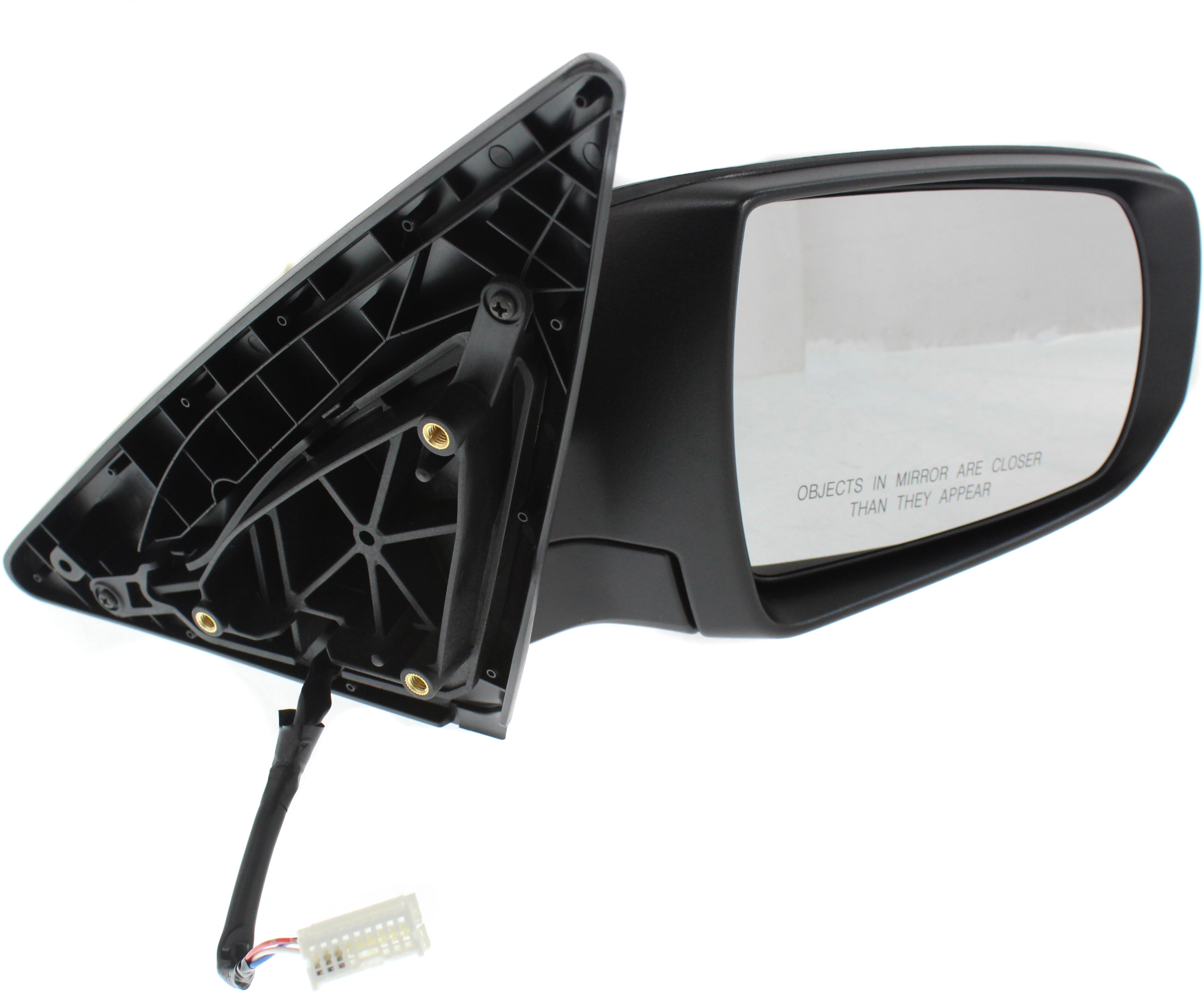 Mirror Compatible With 2011-2013 Kia Sorento Right Passenger Side Textured Black Kool-Vue