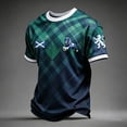 thumbnail image 2 of Scotland Men's Shirt 2026 Football Lion T-Shirt with Scotland National Symbol Fan Item Classic Scotland Emblem Tee Top Short Sleeve Football Fans Leisure Shirt, 2 of 4