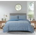 thumbnail image 4 of Chaps 3pc Comforter Set Navy Double/Queen, 4 of 5