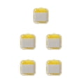 thumbnail image 3 of Kearding Jabón Papel Mano Desechable Perfumado Viaje Limpieza Baño Camping Pétalo Rebanada Suministros Caja Portátil Amarillo Type2 NO2, 3 of 6