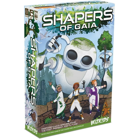 WizKids: Shapers of Gaia - Boardgame, Ecosystem World Rejuvenating Strategy Boardgame, Ages 14 , 2-3 Players