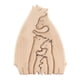 thumbnail image 5 of Adornos de animales de madera Abrazo Amor Estatuas y esculturas de madera Figura de animal de madera Estilo C, 5 of 9