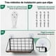 thumbnail image 3 of Juego de 3 Repisas Flotantes de Pared, Estantes Flotantes Estante de Pared, Estante de Almacenamiento Repisas para Baño Cocina Cuarto Estar Oficina Dormitorio, 3 of 7