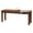 Brown, variant on BoldGear Patio Wood Bench, 2-Person Solid Wood Bench with Slatted Seat, 40" Long Loveseat with Stable Wood Frame, Indoor Outdoor Dining Bench for Backyard, Poolside, Entryway,Gray