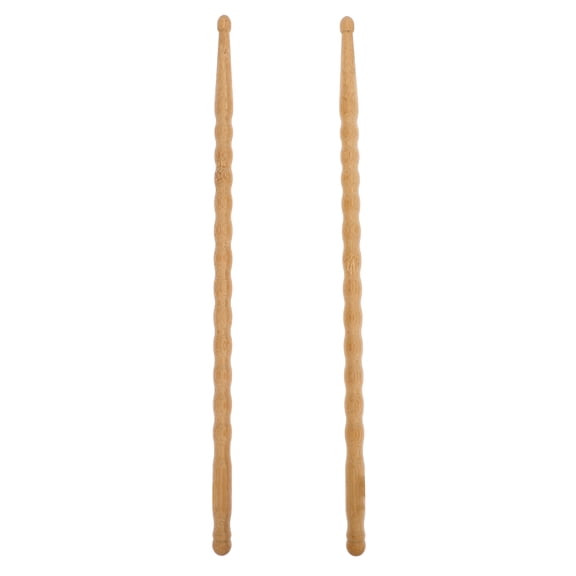 KALLORY Durable Khaki Bamboo Drumsticks Suitable for Various Musical Styles