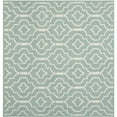 thumbnail image 6 of SAFAVIEH Dhurries Slater Geometric Area Rug, Light Blue/Ivory, 4' x 6', 6 of 10
