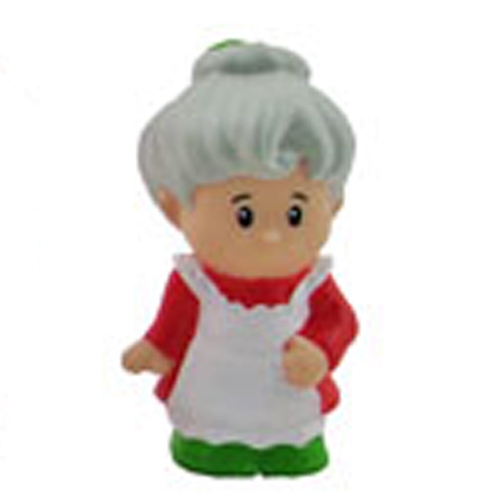 Fisher Price Little People SANTA CLAUS Christmas North Pole Rare Doll Toy 