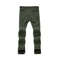 thumbnail image 4 of Men‘s Insulated Bib Overalls Solid Color Pocket Trousers Waterproof Snow Pants, 4 of 7