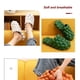 thumbnail image 4 of Billuyoard 1 par de pantuflas de secado rápido, sandalias gruesas para ducha de baño, sandalias de playa suaves para mujer, zapatos multicolores Suministros de limpieza para el hogar Negro 35-36, 4 of 6