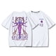 thumbnail image 3 of Camiseta de manga corta con estampado suelto de verano para hombre y mujer, nueva máquina de animación de dibujos animados de Neon Genesis Evangelion No. 1, 3 of 4