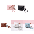 thumbnail image 1 of Monedero Con Llavero para Mujer Cuero PU Compras () Rosa, 1 of 8