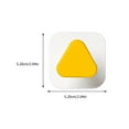 thumbnail image 2 of PENGXIANG 4 pcs Geometry Shape Hooks Multi-purpose Hangings Bathroom Wall Accessories, 2 of 10